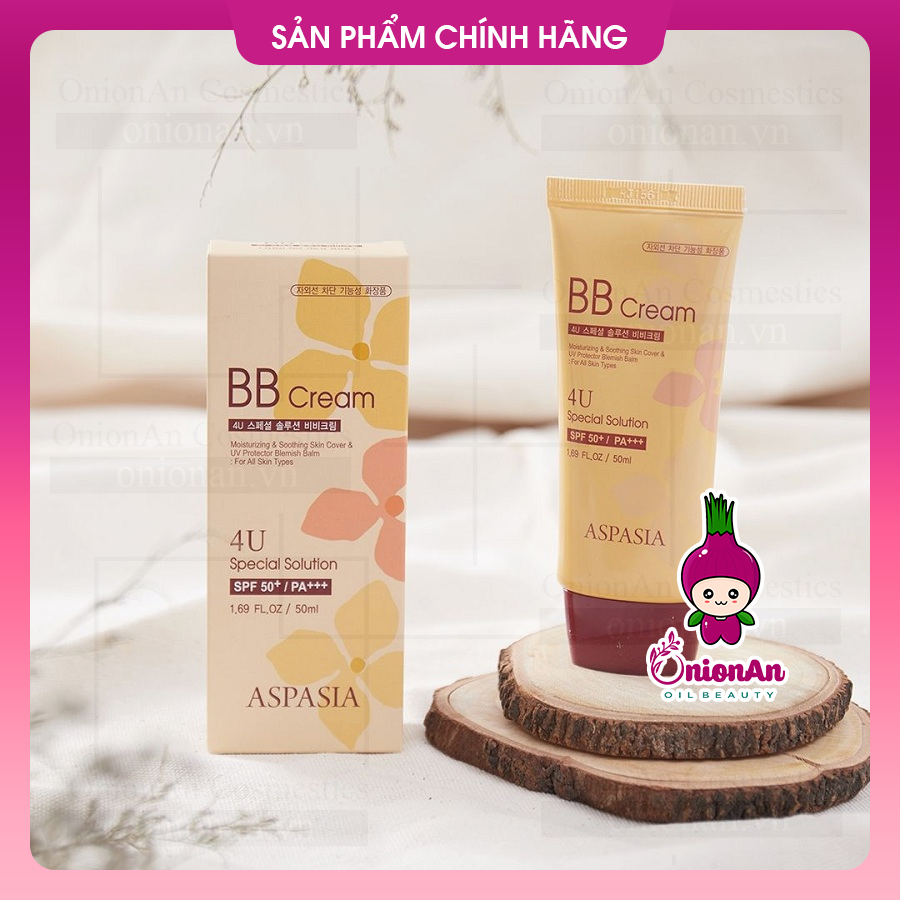 Kem Nền Aspasia 4U Special BB Solution Cream SPF50 PA+++